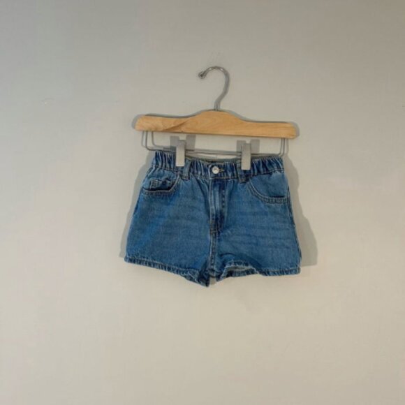 $19 ADD ON Zara mom shorts‎ denim jean shorts 4-5Y H&M Jamie Kay cotton on - Picture 1 of 3